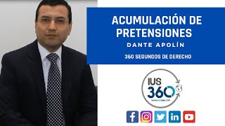 360 Seconds of Law | Accumulation of Claims | Dante Apolín