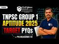 TNPSC GROUP 1 APTITUDE 2025 ( PYQ-3)