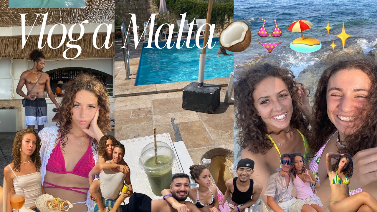 Vlog a Malta| una delle vacanze più belle e più devastanti  di sempre ,ho conosciuto il mondo😛