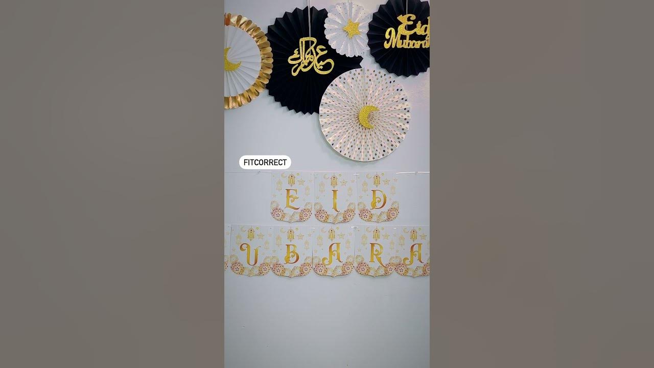 How to Decorate for Eid Eid Decoration Ideas Eid Decor Set Eid