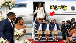 He Invited His “Broke” Ex-Wife To His Wedding To Mock Her — She Landed In A Helicopter With Triplets