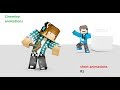 Minecraft short animations 1 bedrock breaking