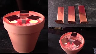 Flowerpot Air Heater! New Design! w/Copper+Sand! (300F/400F)(150C/205C) home/mini greenhouse etc...