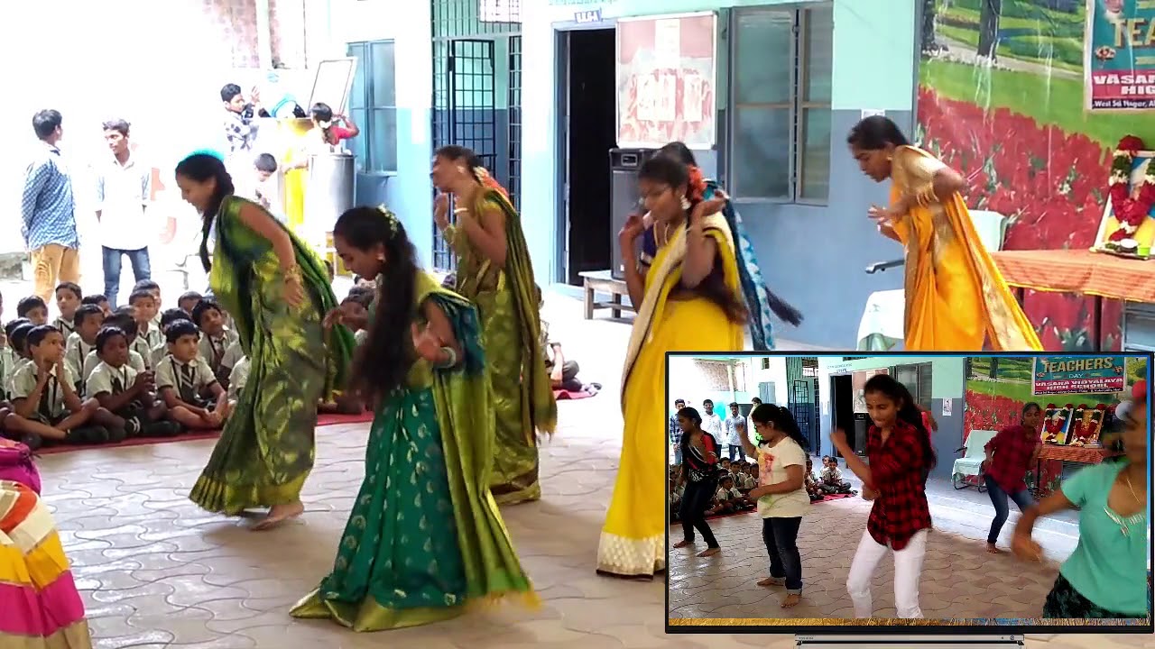 Teacher Day Dance by X class Girls - YouTube
