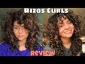 IMPROVED ELASTICITY? RIZOS CURLS FULL LINE REVIEW!
