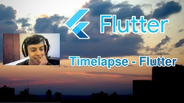 Timelapse Flutter - Fazendo algumas telas :P