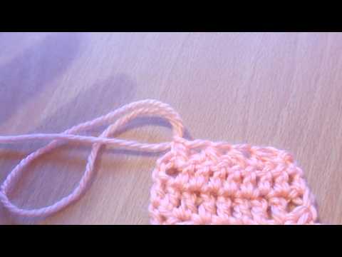 Malayalam Crochet - Half double crochet decrease (hdc dec) OR Half double crochet together (hdc2tog)