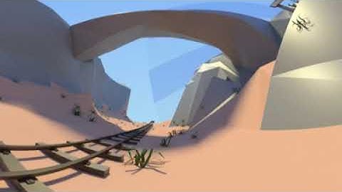 Low Poly Canyon - 360 Test