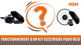 Fonctionnement d'un kit électrique pour vélo