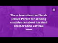 Kim Cattrall to Sarah Jessica Parker  'You are not my friend'