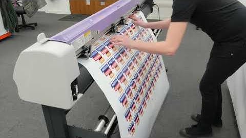 How to load media || Mimaki Plotter