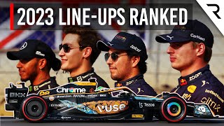 The 2023 F1 driver line-ups ranked from worst to best