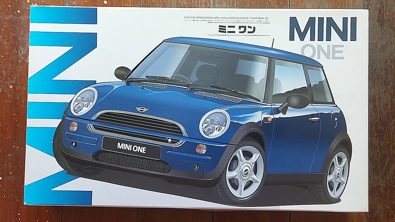 Fujimi 1/24 Mini One Plastic Model Kit Unboxing YouTube