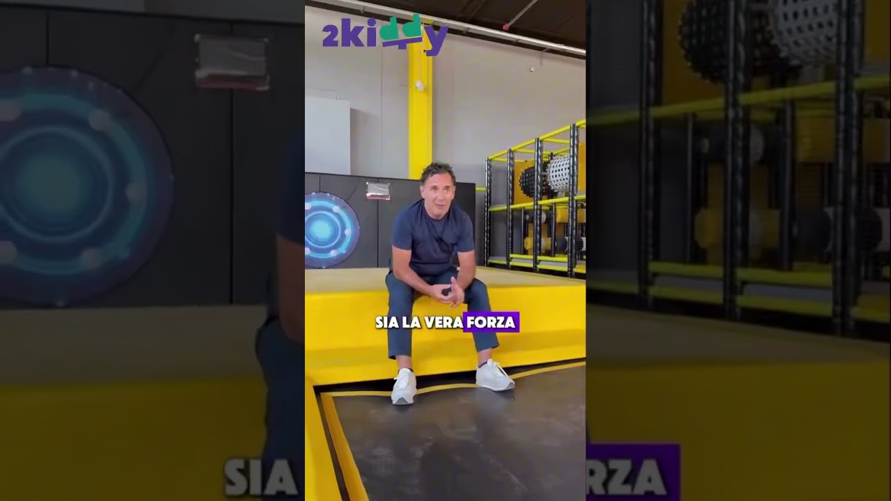 A big Trampoline park and commercial soft indoor playground for children 