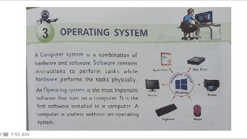 Class 3 Chapter 3 Operating System Part 1