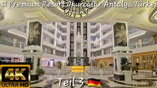 : Hotel Q Premium Resort Okurcalar Antalya T"urkei Deutsch  (TEIL 3) Abendessen / Hotel bei Nacht
