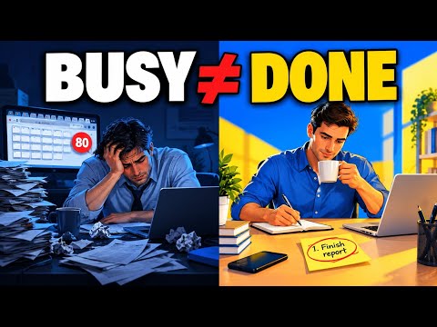 5 Reasons You're Busy All Day but Get Nothing Done