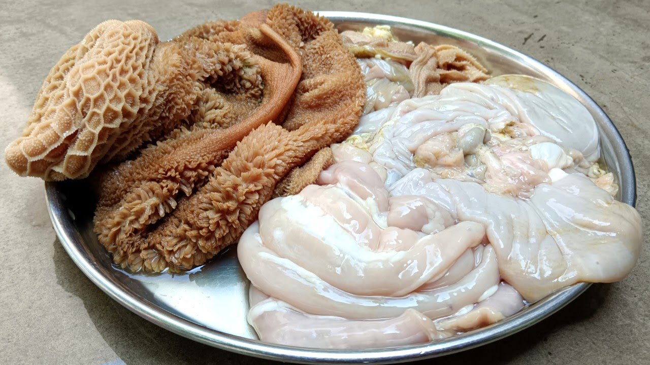 बकरे की पचौनी ( ओजरी )साफ करने से लेकर बनाने तक का तरीका ll mutton pachauni recipe kaise banaen 🔥
