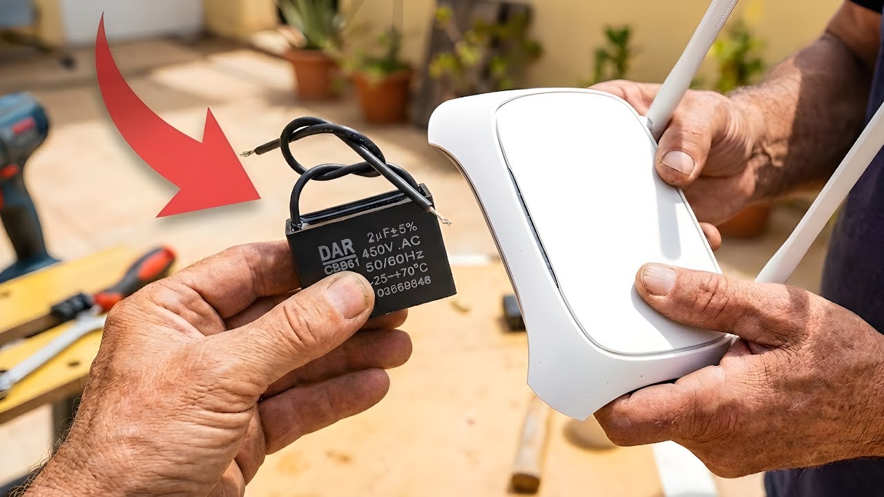 Вы НЕ ПОВЕРИТЕ, что делает один конденсатор в старом Wi-Fi роутере