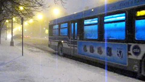 Chicago Blizzard - Rogers Park Sheridan & Sherwin