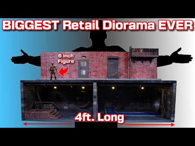 Biggest Retail Diorama Available Ramentoy Super musk - YouTube