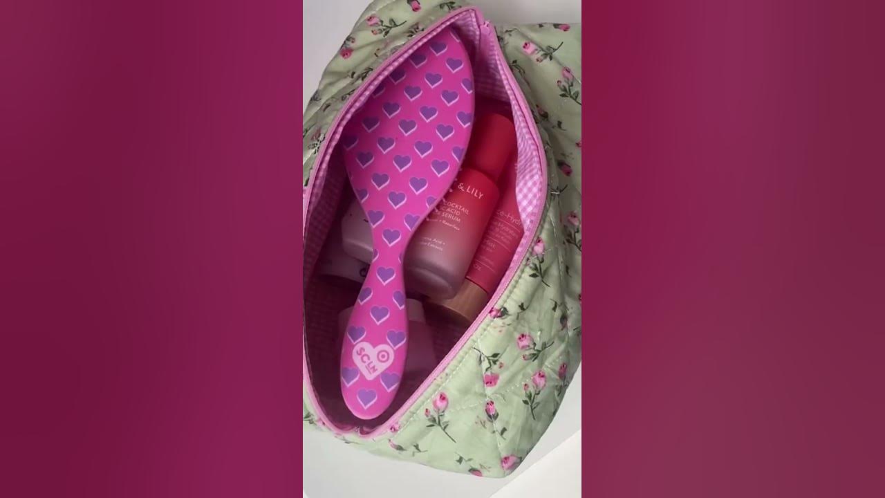 WHAT'S IN MY MAKEUP BAG 👛 #makeupbag #packwithme 