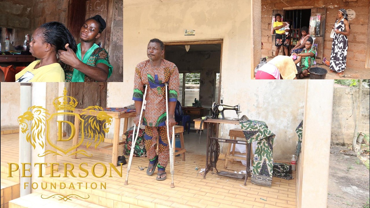 Плоды программы микрогрантов для людей с инвалидностью, финансируемой фондом Д'Петерсона, наконец...