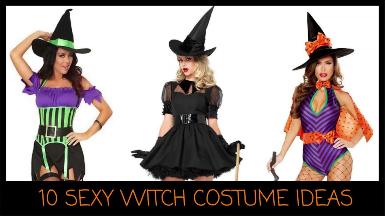 10 SEXY WITCH COSTUME IDEAS - YouTube