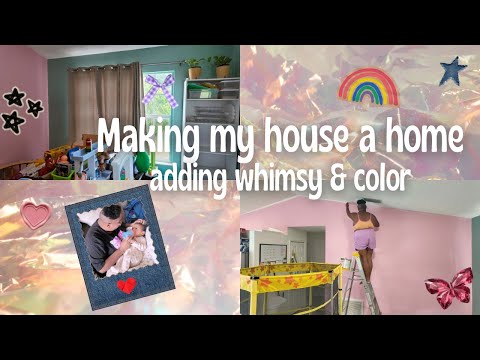 Making my house a whimsical home 💜✨🎀 Life of a 34yr old stay at home mom of 2 & small business owner