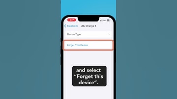 How to Remove a Bluetooth Device from your My Devices list on your iPhone or iPad
