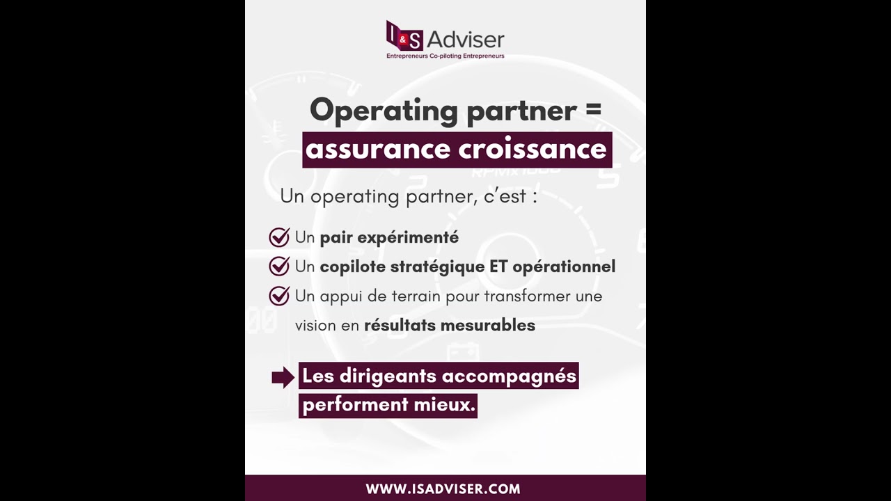 Accélérer / scaler sans se planter : le rôle clé de l’Operating Partner