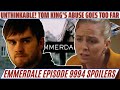 Emmerdale episode 9994 tom kings abuse goes too far airs 51524  emmerdale spoilers next week