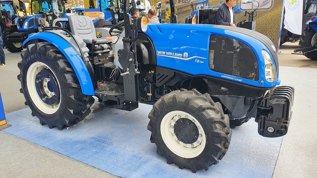 Bodur Bahçelerin Traktörü Yenilendi ( New Holland T3.75 F )