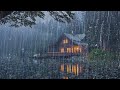 Suono Rilassante della Pioggia per Dormire | Forti Piogge e Tuoni sul Lago per Sonno Tranquillo
