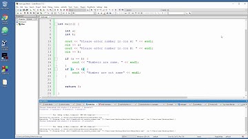 C++ Tutorial - 12 - Comparing Numbers