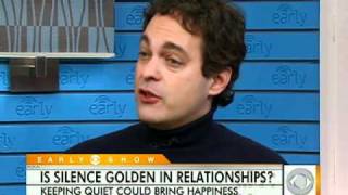 Silence isn't golden, in relationships