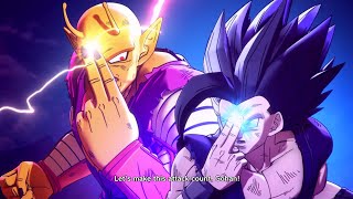 Gohan Beast & Orange Piccolo Father-Son Makankosappo Vs Cell Max Dlc 16 Cutscene Ending 2 Dbxv2