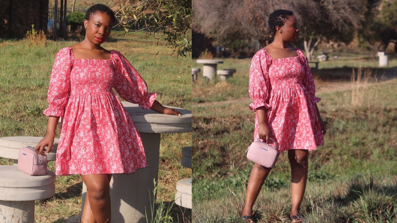 DIY Shirred Dress with Sleeves | South ...