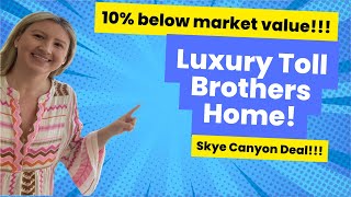 Las Vegas Toll Brothers Home in Skye Canyon come check out this deal!