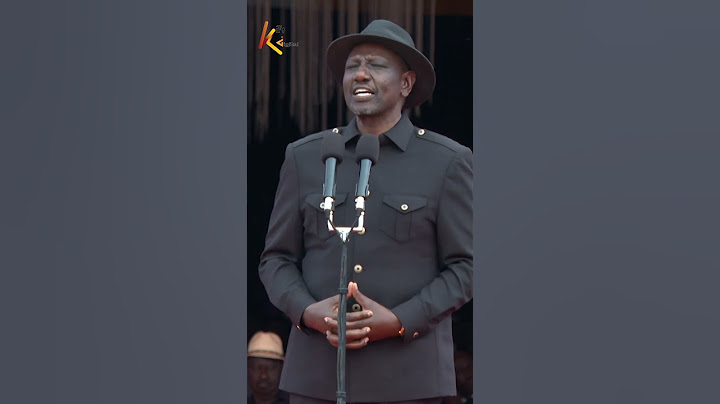 "We are not doing trial & error, & the broad-based government is not an exercise of guess work"-Ruto