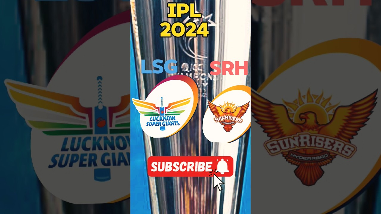 LSG vs SRH IPL comparison 