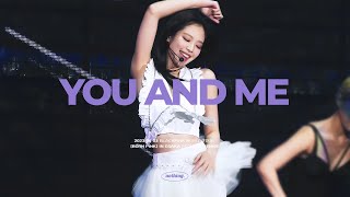 [4K] 230603 블랙핑크 콘서트 You And Me 제니 직캠 BLACKPINK Jennie fancam @BORN PINK Osaka Kyocera Dome