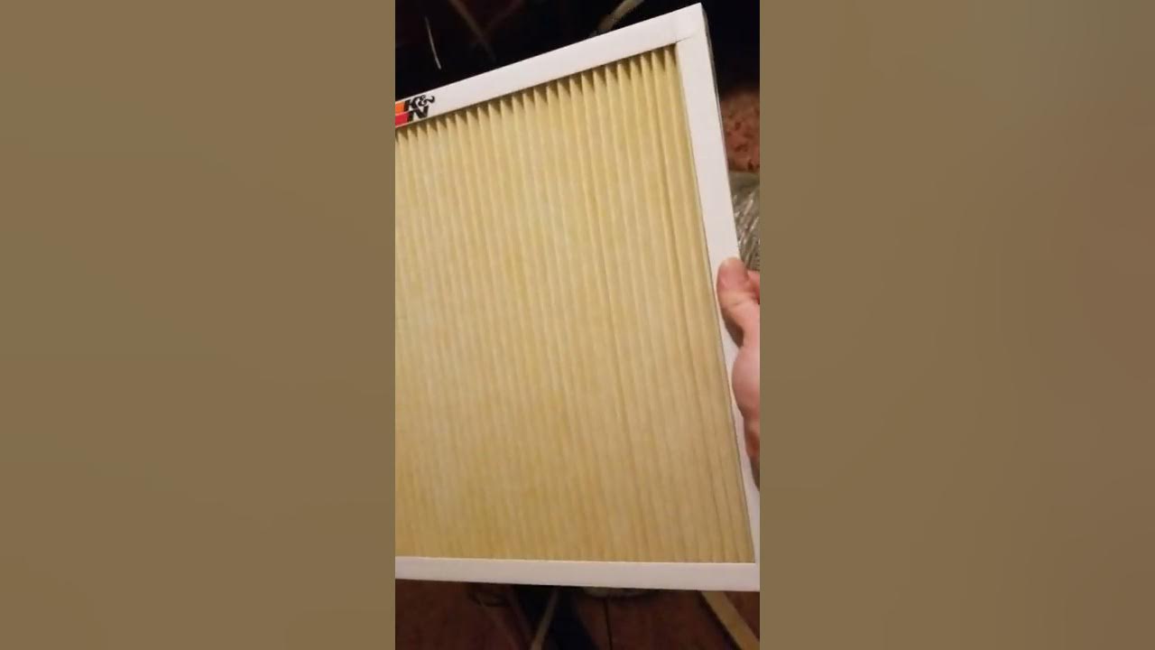 K&N reusable furnace filter (2 week review) YouTube