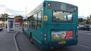 Two buses in brookwood -