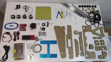 Hardware Components of a typical FDM 3D printer