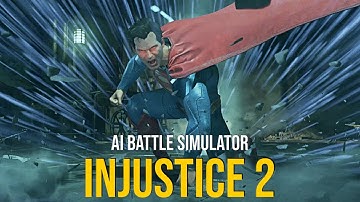 Injustice 2 AI Battle Simulator