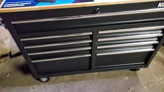 Kobalt 9 drawer mobile workstation