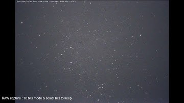 DeepSky capture with JetsonSky - 8 bits VS 16 bits capture - NVidia GPU computing