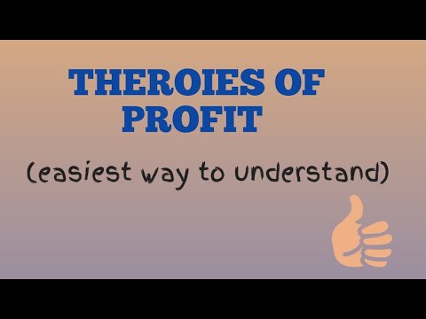 Video: Ano ang frictional theory of profit?