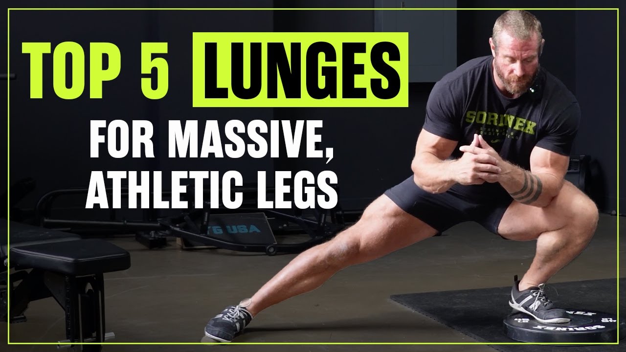 Лучшие вариации выпадов для увеличения размеров, силы и спортивной мощи | Джадд Линхард